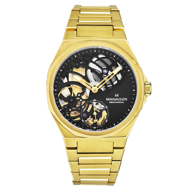 Revolution MAN-RM-10-GM / Black | Black Dial