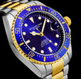 DEPTHMASTER 42MM DIVER Blue and Gold/Stainless Steel | Blue Dial
