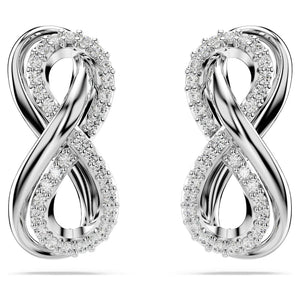 Hyperbola White / Rhodium-Plated