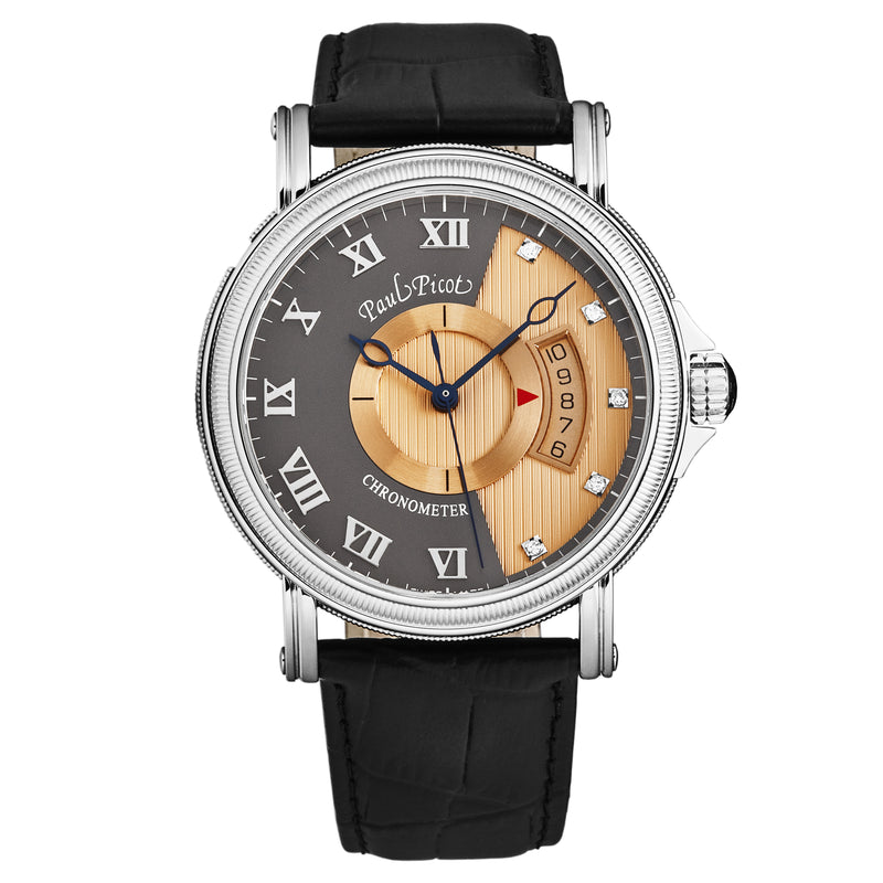 Atelier P3351.SG.8209 / Grey and Gold |  Dial