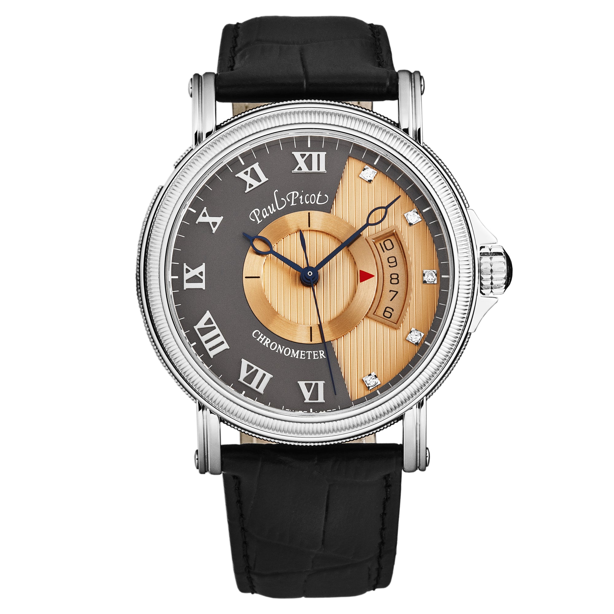 Atelier P3351.SG.8209 / Grey and Gold |  Dial