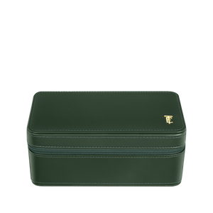 Beaufort 3 - Slot Watch Box Green / Leather