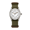 KHAKI FIELD White / Fabric White Dial