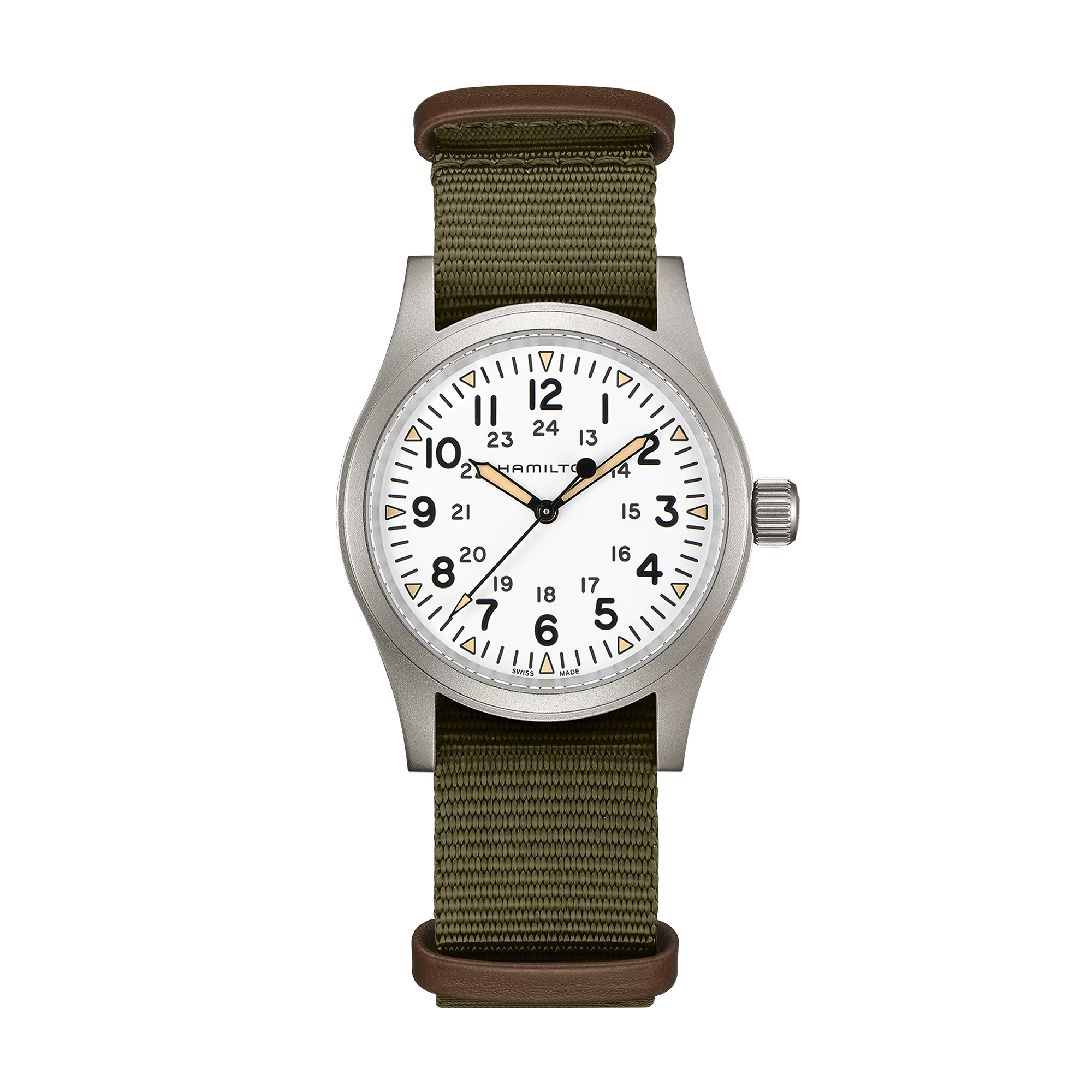 KHAKI FIELD White / Fabric White Dial