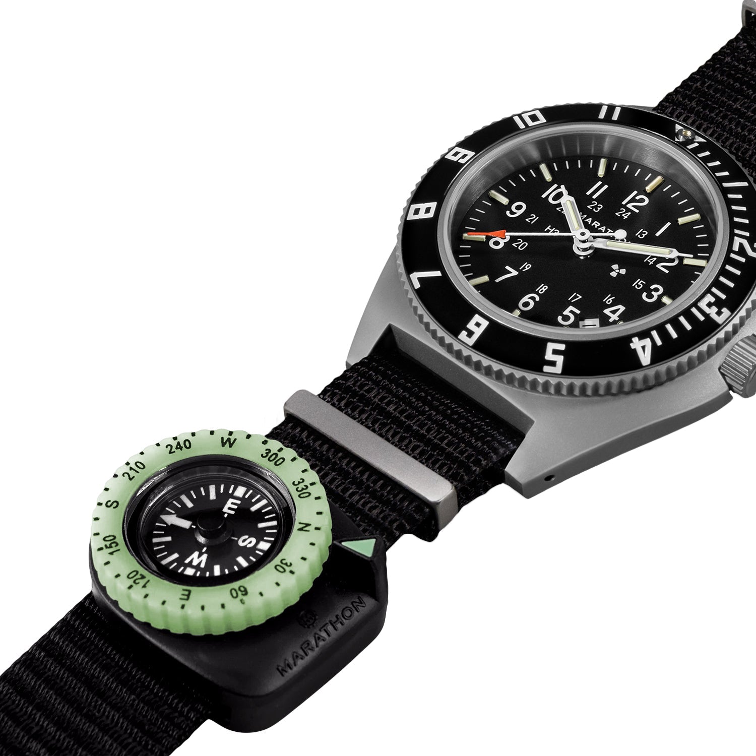 Glow-in-the-Dark Clip Compass CLIP COMPASS