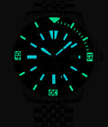 Depthmaster-1006.01 Silver/Stainless Steel | Black Dial