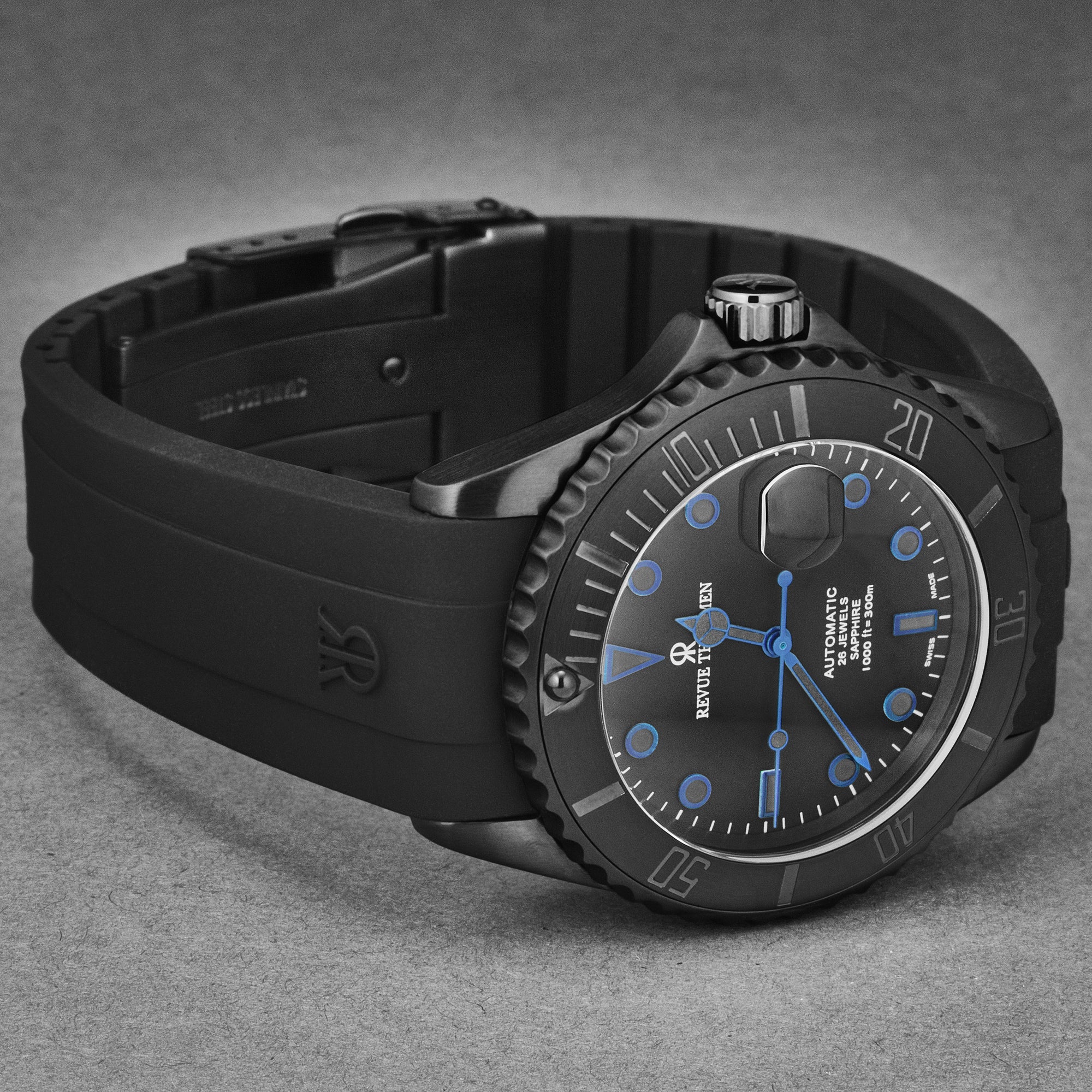 Diver 17571.2775 / Black | Black Dial