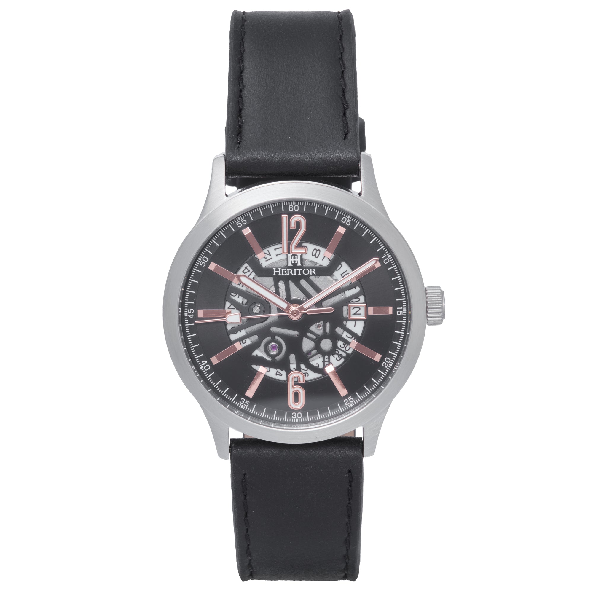 Dayne Black/Rose Gold Black Dial