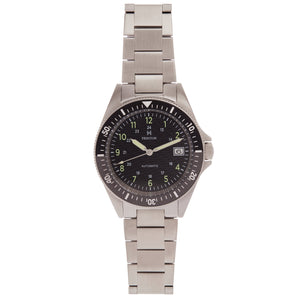 Calder Silver/Black | Black Dial