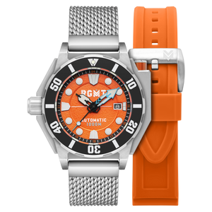 TORPEDO AUTOMATIC DIVER ORANGE / STAINLESS STEEL Orange Dial