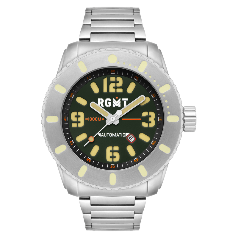 ALL BRITE AUTOMATIC GREEN / STAINLESS STEEL | Green Dial