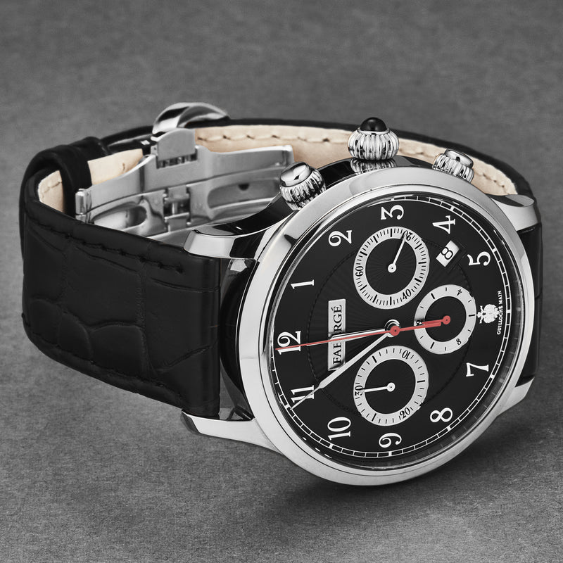Agathon FAB-207 / Black | Black Dial