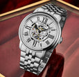 Atrium Automatic 42mm Skeleton Silver/ Stainles Steel | Silver Dial