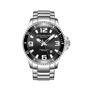 Aquadiver Silver/Stainless Steel/Black Dial/Silver | Black Dial