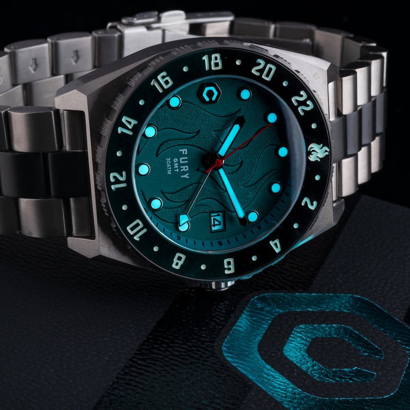 Fury GMT ORANGE CLOCKWORK | Orange Dial