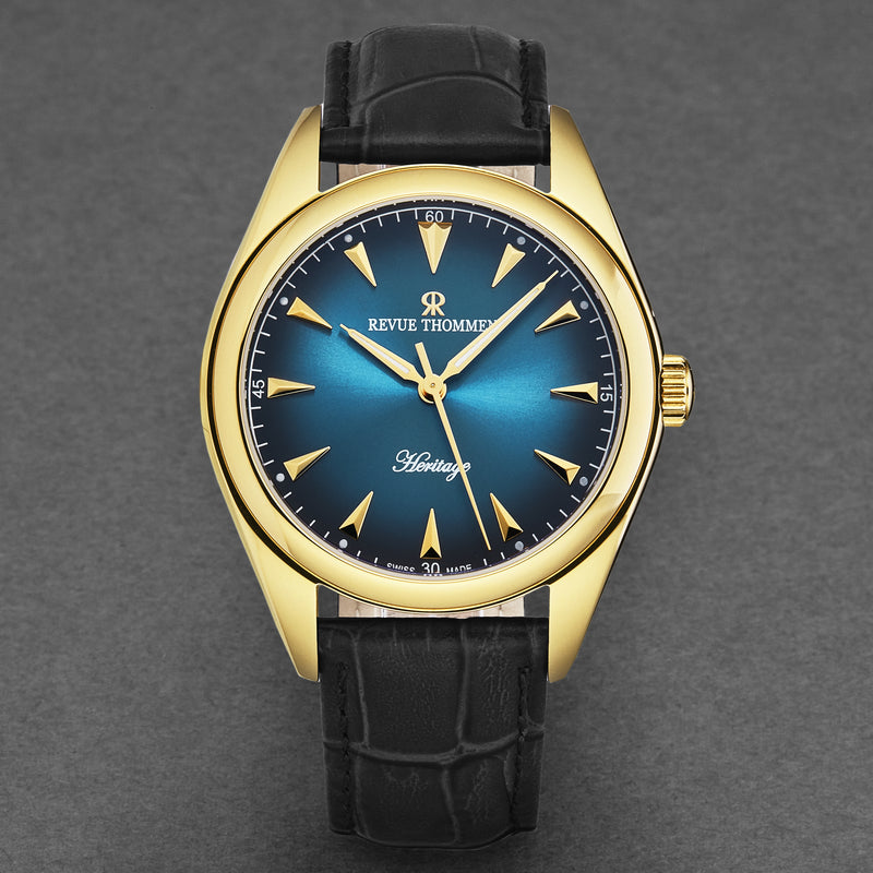Heritage 21010.2515 / Blue | Blue Dial