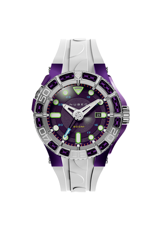 Manta Automatic Limited Edition Purple / Silicone | Purple Dial