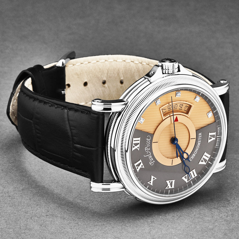 Atelier P3351.SG.8209 / Grey and Gold |  Dial