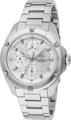Oceanico 36mm / Silver / Silver | Silver Dial