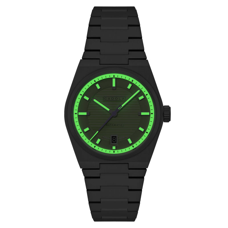 Lydden Hill Green / Stainless Steel | Green Dial