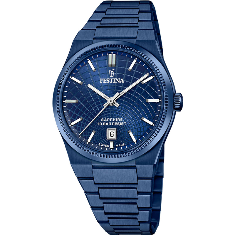 Rive Blue / Stainless Steel | Blue Dial