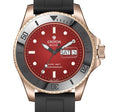 Sea Diver Rose/Red/Black | Red Dial