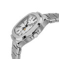 Potente - Moon phase Swiss Automatic, Sellita SW285-1,AMoon Phase, SS Case, White Dial, SS Bracelet | White Dial