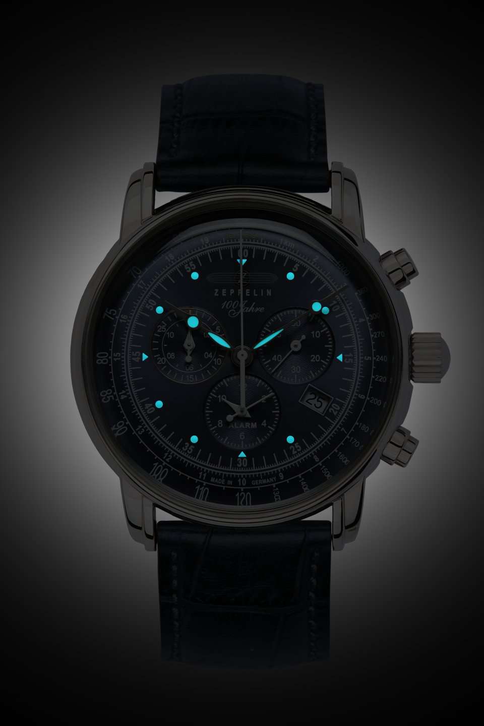 100 Jahre Chronograph Blue Blue Dial