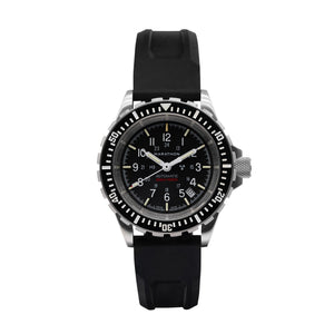 Dive SS/BKSS 3PC RUBBER (WW194006SS-0130) | Black Dial