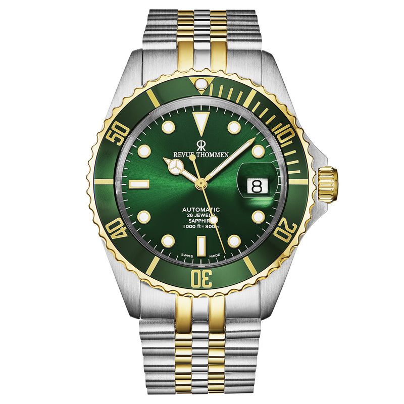 Diver 17571.2244 / Green | Green Dial
