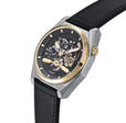 Amadeus Skeleton Watch Black / Gold | Black Dial