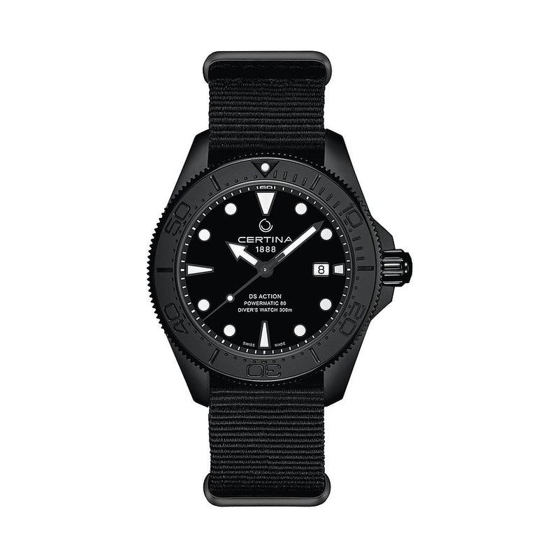 DS Action Black PVD | Black Dial