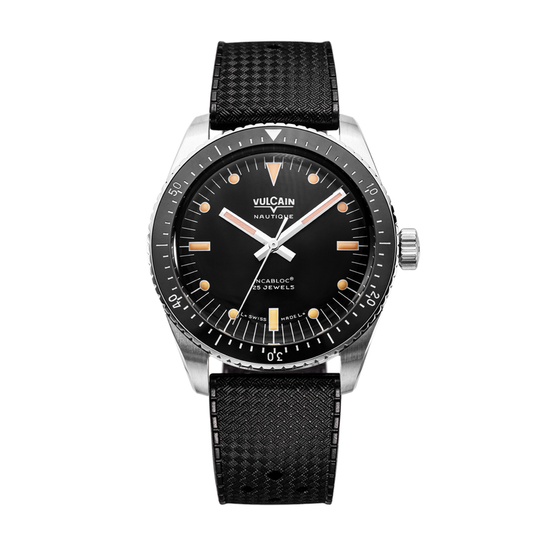 Skindiver Nautiqe Back | Black Dial