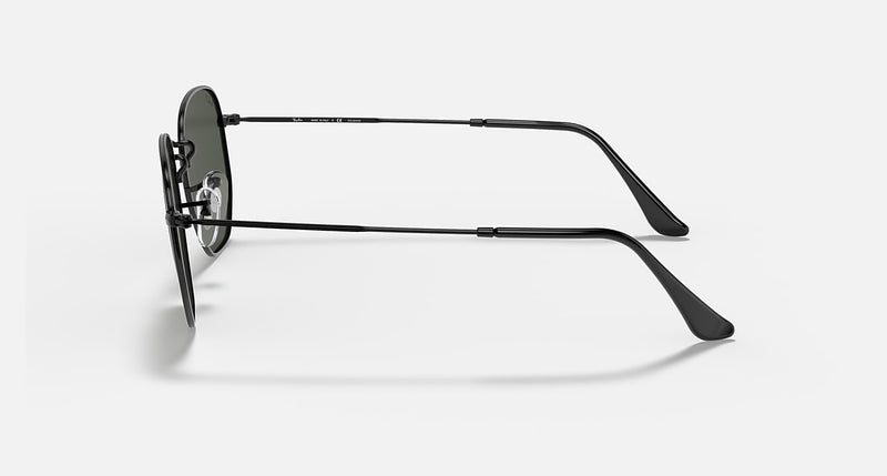 HEXAGONAL FLAT LENSES MEN'S Black / Polar Green |  Dial