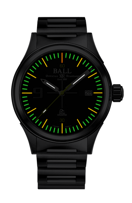 Fireman Ducks Unlimited | Black Dial