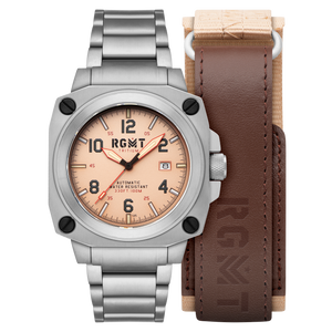 Altimeter Tritium Automatic Cream /Stainless Steel Cream Dial