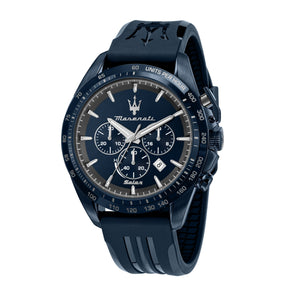 SOLAR BLUE Blue / Silicone | Blue Dial