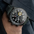 Hawker Hurricane Classic Chronograph Gray / Leather | Gray Dial