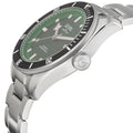 Yorkville Gevril Men's Yorkville Green Dial Sellita SW200 Swiss Automatic Unidirectional Rotating Bezel Date Luminous Watch | Green Dial