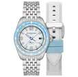 Spinnaker Fleuss GMT Automatic White / Stainless Steel | White Dial