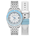 Spinnaker Fleuss GMT Automatic White / Stainless Steel | White Dial