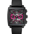 Moanco Chronograph Titanium Black and Pink | Black Dial