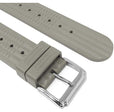 2 Pack - Vintage Rubber Diver Watch Bands ��� Tropical and Waffle Black and Grey, 20mm |  Dial