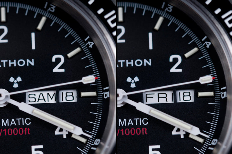 46mm Jumbo Day/Date Automatic (JDD) MARATHON