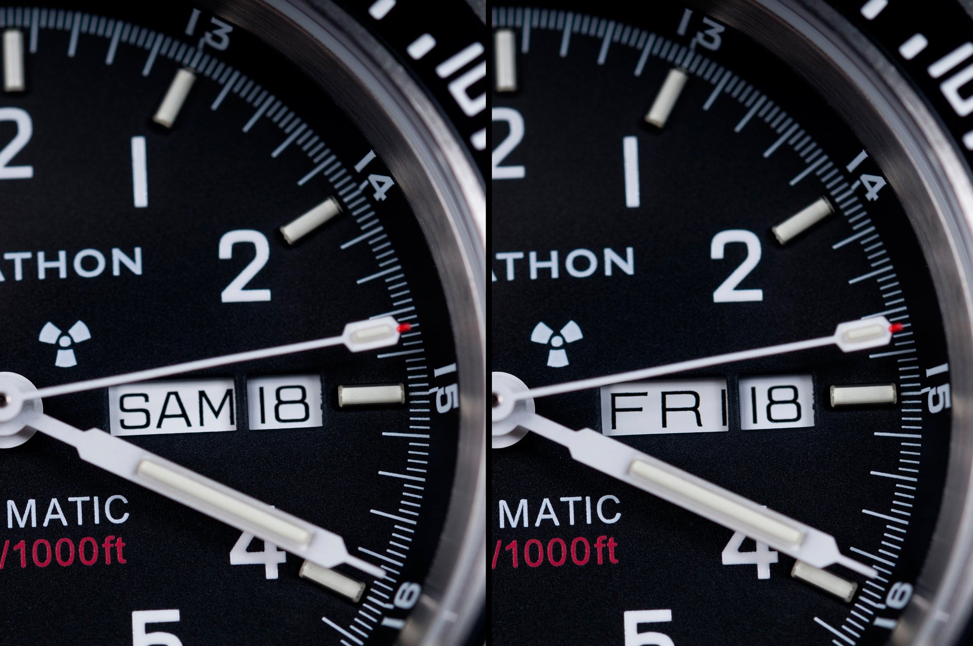 46mm Jumbo Day/Date Automatic (JDD) MARATHON