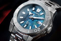 Silverjet AM/PM NH37 Automatic Black Mother of Peal Dial | Black Mother of Pearl Dial