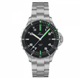 Squad Watch Amazonas 42mm Metal Bracelet | Black Dial