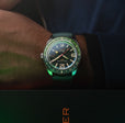Spinnaker Fleuss GMT Automatic Dark & Light Green / Stainless Steel | Green Dial