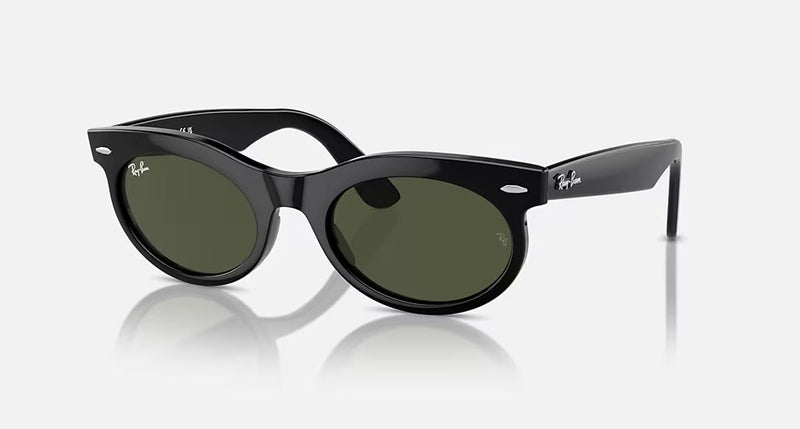 Wayfarer Oval UNISEX Black / Green |  Dial