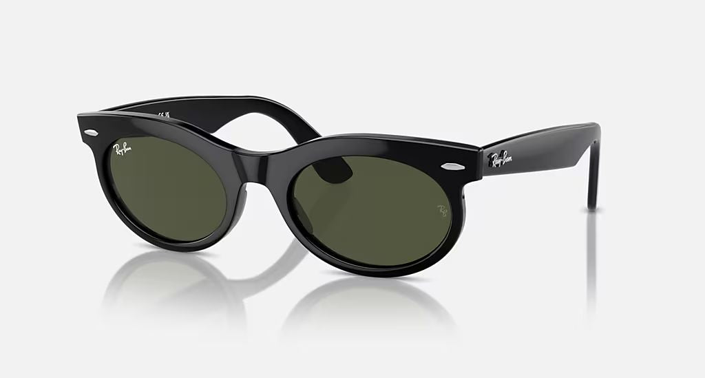 Wayfarer Oval UNISEX Black / Green |  Dial